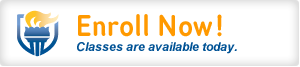 Enroll Now - Classes are available today.